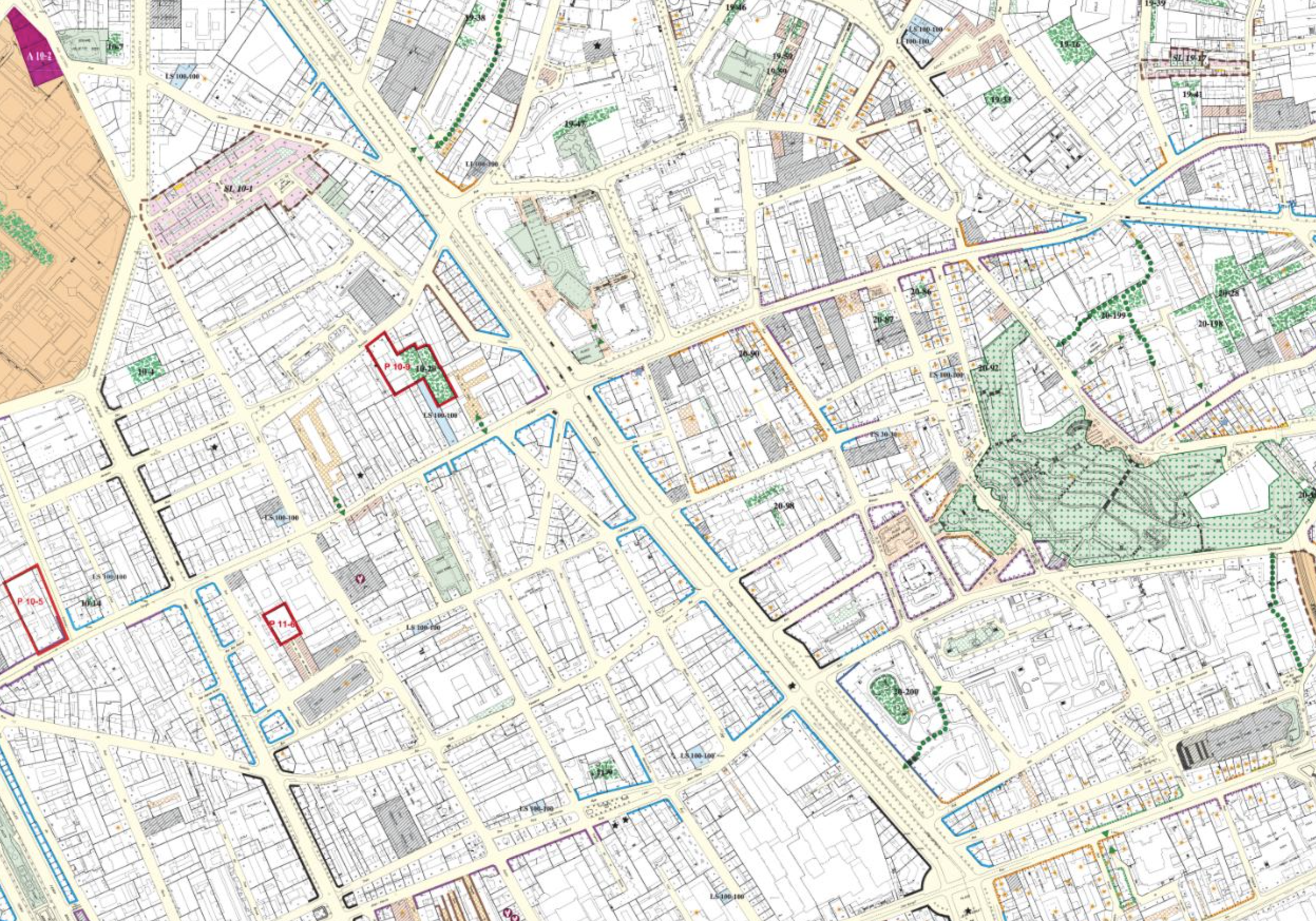 Image d'illustration - Extrait cadastre Paris