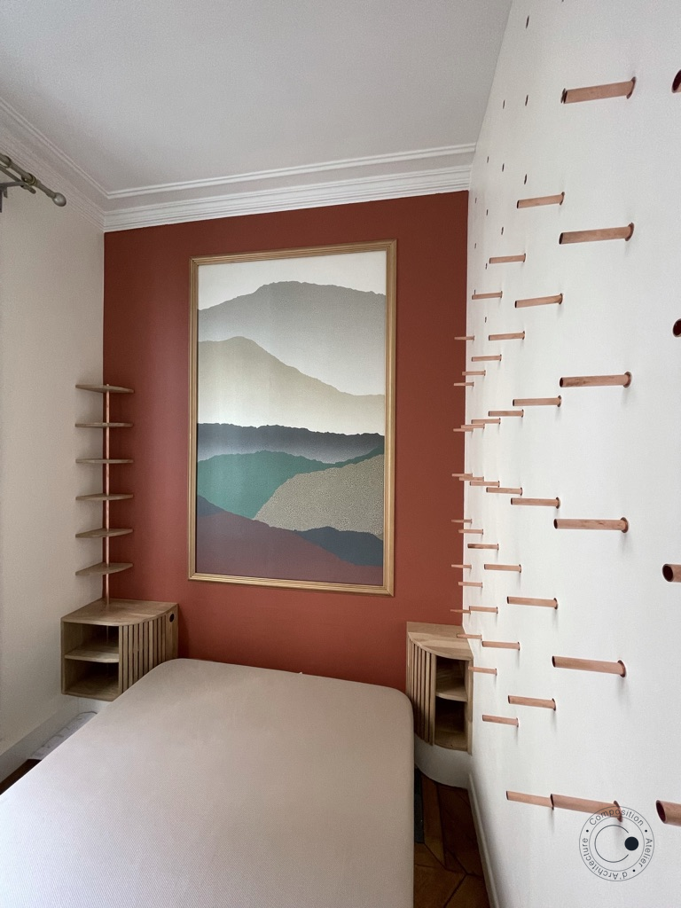 Photo de la chambre restructurer.